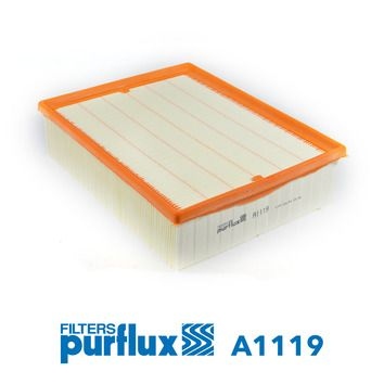 PURFLUX Air filter Filter Insert A1119 Engine air filter,Engine filter AUDI,SEAT,A4 Avant (8ED, B7),A4 Avant (8E5, B6),A4 Limousine (8E2, B6)