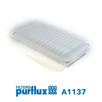 PURFLUX Air filter Filter Insert A1137 Engine air filter,Engine filter TOYOTA,AVENSIS Kombi (T25),COROLLA Verso (ZER_, ZZE12_, R1_)