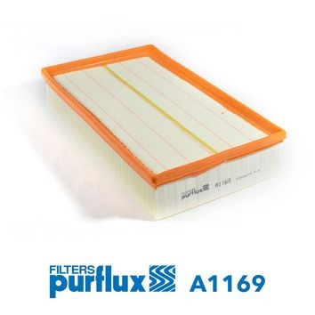 PURFLUX Air filter Filter Insert A1169 Engine air filter,Engine filter VW,Transporter V Bus (7HB, 7HJ, 7EB, 7EJ, 7EF, 7EG, 7HF, 7EC)