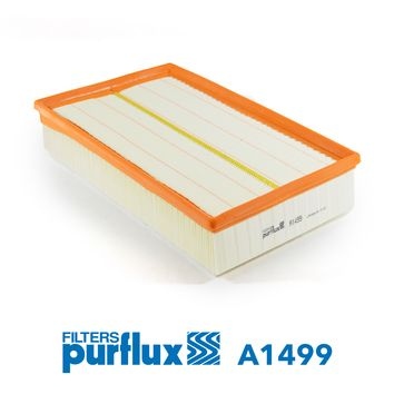PURFLUX Air filter Filter Insert A1499 Engine air filter,Engine filter VW,PEUGEOT,Transporter V Bus (7HB, 7HJ, 7EB, 7EJ, 7EF, 7EG, 7HF, 7EC)