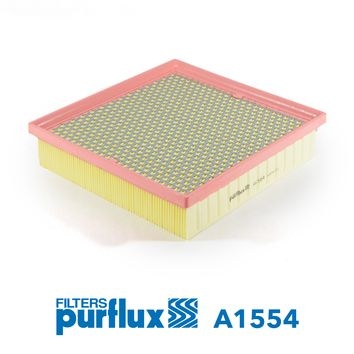 PURFLUX Air filter Filter Insert A1554 Engine air filter,Engine filter JEEP,CHRYSLER,LANCIA,GRAND CHEROKEE IV (WK, WK2),GRAND CHEROKEE III (WH, WK)
