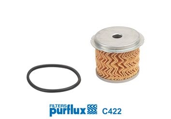 PURFLUX Fuel Filter FIAT,HYUNDAI,PEUGEOT C422 ACD8002E,1606451188,190629 190633,190638,190643,190664,1906C1,96098964,E148005,E148107,1606451188