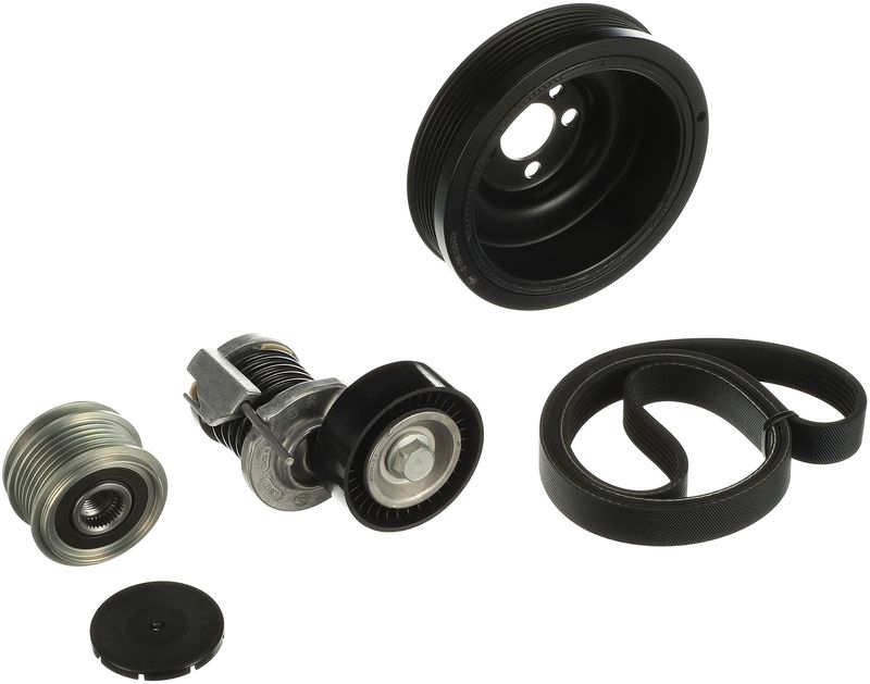 GATES V-ribbed belt set VW,AUDI,SKODA K046PK1070 6PK1070,OAP7013,T38427 Serpentine belt kit,Auxiliary belt kit,Poly V-belt kit,V-ribbed belt kit