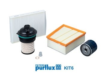 PURFLUX Filter Set KIT6 RENAULT,Megane IV Grandtour (K9A/M/N_),Megane IV Schrägheck (B9A/M/N_),Talisman Grandtour (KP_),SCÉNIC IV (J9_)