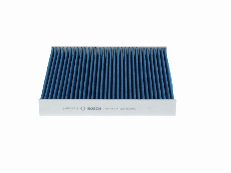 BOSCH Pollen filter FILTER+pro with fungicidal effect 0 986 628 639 Filter, interior air,Cabin filter VW,AUDI,SKODA,POLO (9N_)