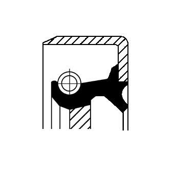 CORTECO Gaskets FORD,NISSAN,INFINITI 19027911B 82027911,RHTBSYSimmerring,1956140 Shaft Seal, differential 38189C7021,38189C7023,38189C7123,38189C7021