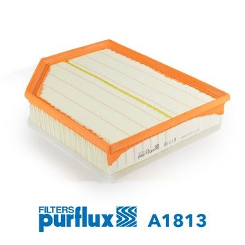 PURFLUX Air filter Filter Insert A1813 Engine air filter,Engine filter VOLVO,XC60 II (246),XC90 II (256),V90 II Kombi (235, 236),V60 II (225, 227)