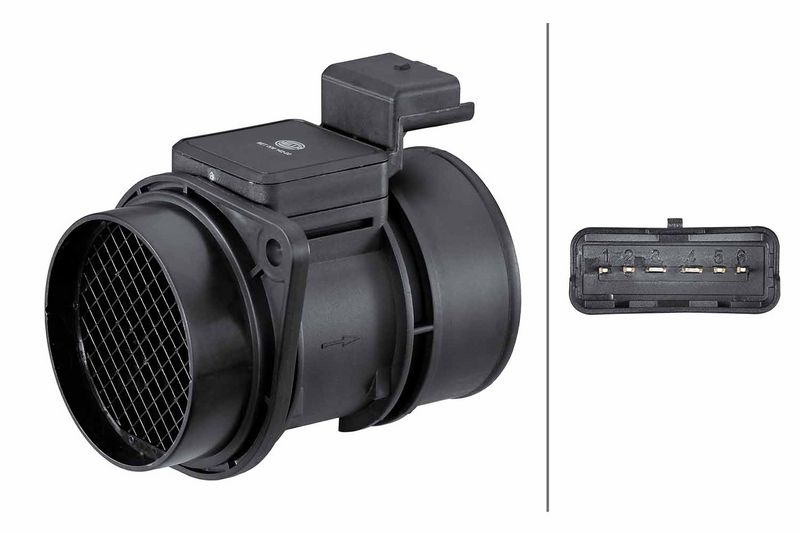HELLA Mass air flow sensor OPEL,RENAULT,NISSAN 8ET 009 142-001 9110733,2505104,1658000QAB 22680AW300,7700109812,0911073,4402733,9110733,7700109812