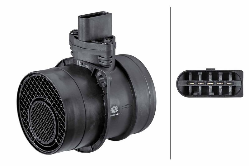 HELLA Mass air flow sensor VW,AUDI,FORD 8ET 009 142-571 074906461B,074906461BV,074906461BX 1209109,3M2112B529AA,074906461B,074906461BX,074906461B