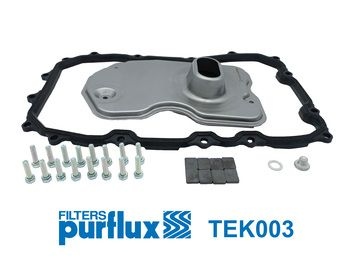 PURFLUX Parts Kit, automatic transmission oil change TEK003  VW,AUDI,PORSCHE,Touareg (7LA, 7L6, 7L7),Q7 (4LB),A3 Schrägheck (8V1, 8VK),Cayenne (9PA)