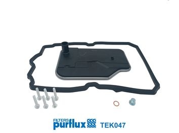 PURFLUX Hydraulic Filter Set, automatic transmission Filter Insert TEK047  MERCEDES-BENZ,PUCH,E-Klasse Limousine (W211),C-Klasse Limousine (W204)