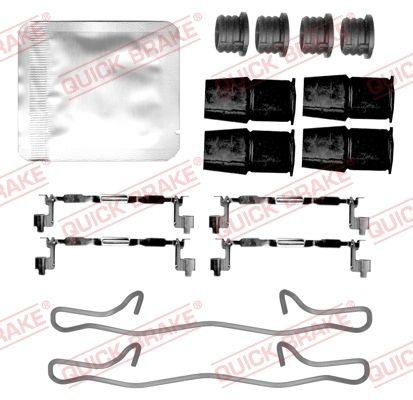 QUICK BRAKE Accessory Kit, disc brake pads 109-0145 VOLVO,LAND ROVER,POLESTAR,XC60 II (246),XC90 II (256),XC40 (536),V90 II Kombi (235, 236)