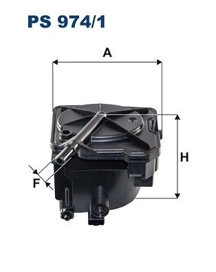 Filtron Branslefilter Volvo Ps974/1 Storlek 2