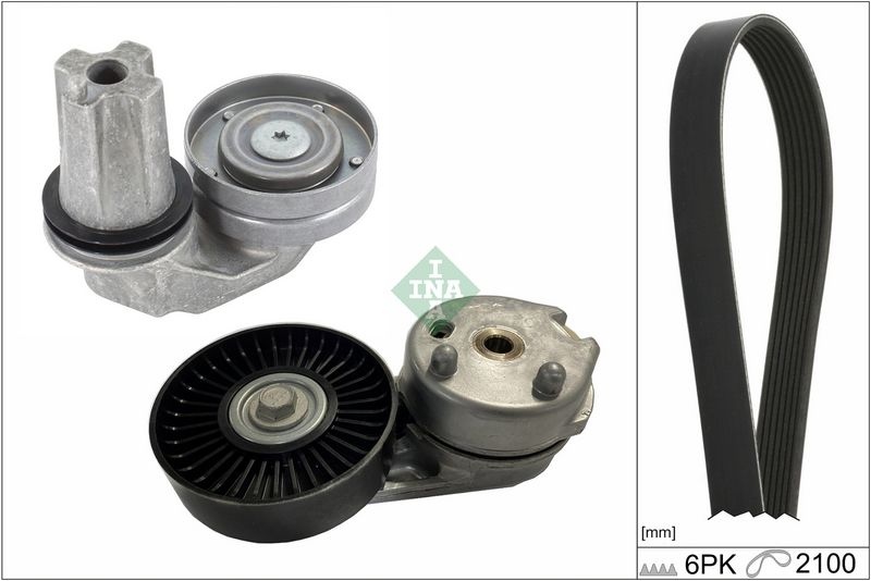 Land Rover Poly V-Belt Set