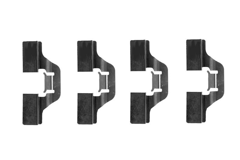BOSCH Accessory Kit, disc brake pads 1 987 474 253 VW,AUDI,OPEL,Golf IV Schrägheck (1J1),POLO (9N_),GOLF II (19E, 1G1),GOLF III (1H1)