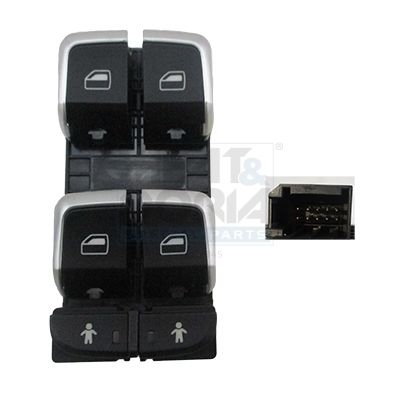 Meat & Doria Switch Fonsteroppnare Audi 26161 Storlek 2