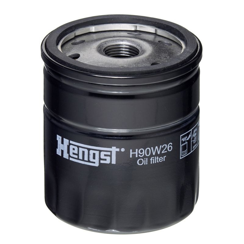 HENGST FILTER Oil filter OPEL,CHEVROLET,SAAB H90W26 92142009,55352643,55496757 Engine oil filter 93178952,1547100000,A124E6196S,0650104,0650144,650144