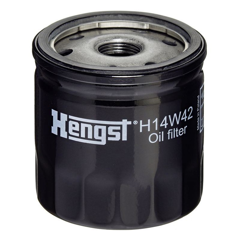 HENGST FILTER Oil filter MERCEDES-BENZ,RENAULT,NISSAN H14W42 4104100000,6071840225,A6071840225 Engine oil filter 1520800Q1D,1520800Q1J,152085488R