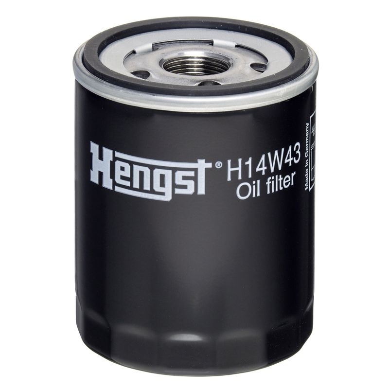 HENGST FILTER Oil filter Spin-on Filter H14W43 Engine oil filter FORD,Transit Mk7 Kastenwagen (V363, FCD, FDD)