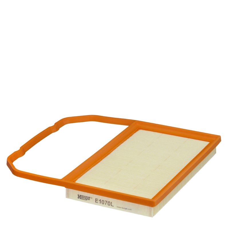 HENGST FILTER Air filter Filter Insert E1070L Engine air filter,Engine filter VW,SKODA,SEAT,Polo Schrägheck (6R1, 6C1)