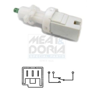 Meat & Doria Bromsljusstromstallare Lancia 35012 Storlek 2