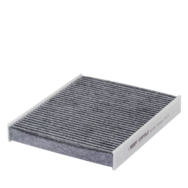 HENGST FILTER Pollen filter Activated Carbon Filter E3919LC Filter, interior air,Cabin filter VW,AUDI,SKODA,Polo Schrägheck (6R1, 6C1)