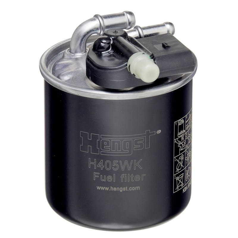 HENGST FILTER Fuel Filter In-Line Filter H405WK  MERCEDES-BENZ,INFINITI,E-Klasse Limousine (W211),C-Klasse Limousine (W204),C-Klasse T-modell (S204)