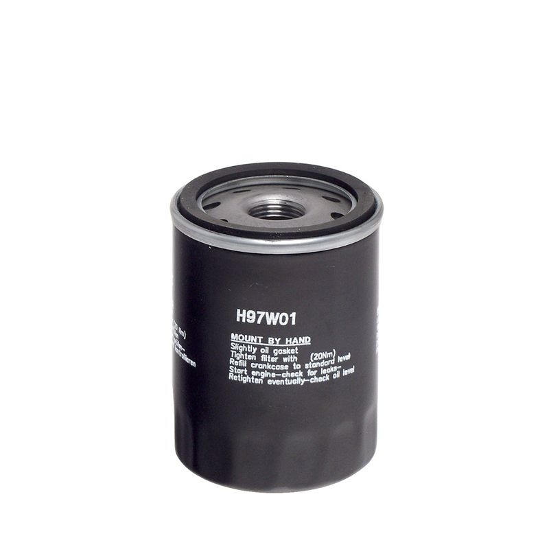 HENGST FILTER Oil filter VW,FIAT,TOYOTA H97W01 1560187110,71742115,71746761 Engine oil filter 71747593,71768154,550140516190,485100000,02630225