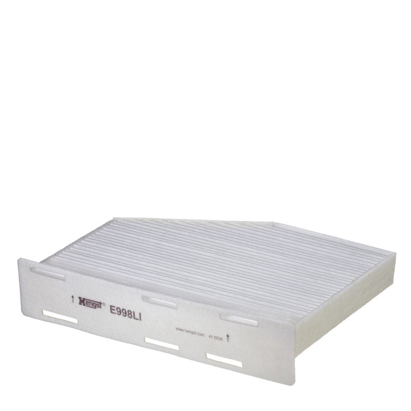 HENGST FILTER Pollen filter Pollen Filter E998LI Filter, interior air,Cabin filter VW,AUDI,SKODA,Golf V Schrägheck (1K1),TOURAN (1T1, 1T2)