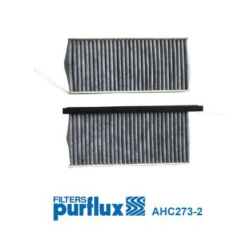 PURFLUX Pollen filter Activated Carbon Filter AHC273-2 Filter, interior air,Cabin filter MERCEDES-BENZ,OPEL,RENAULT,CITAN Kasten (415)
