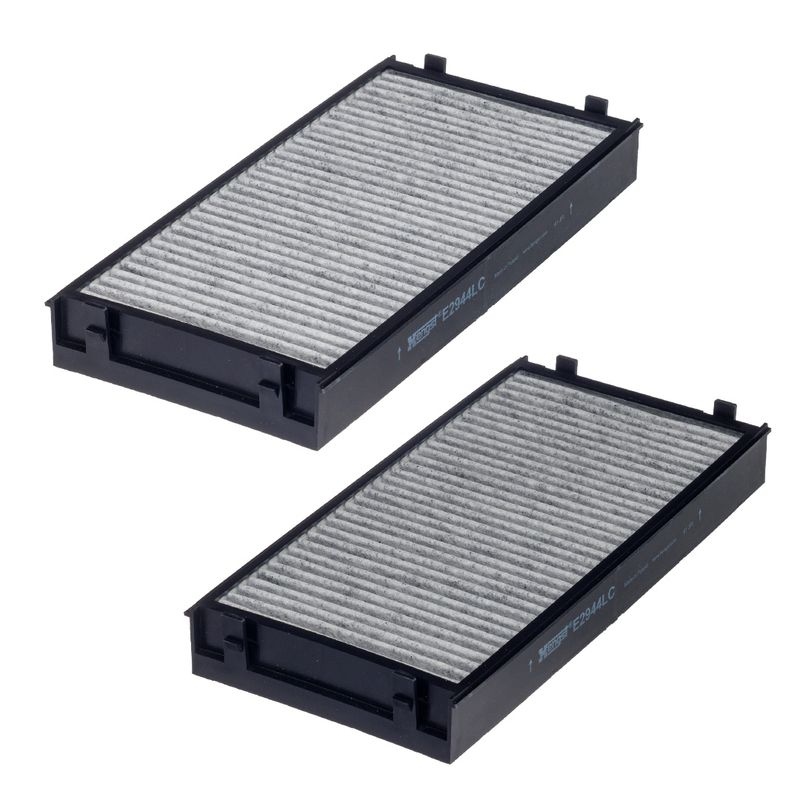 HENGST FILTER Pollen filter Activated Carbon Filter E2944LC-2 Filter, interior air,Cabin filter BMW,X5 (E70),X5 (F15, F85),X6 (E71, E72),X6 (F16, F86)