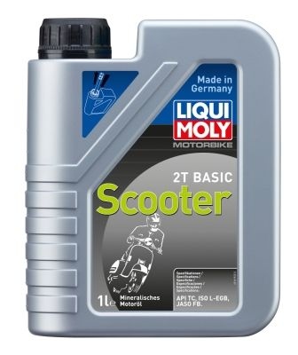 Liqui Moly 1619 Motorbike 2T Basic 2-Stroke Engine Oil 1L Mineral ...