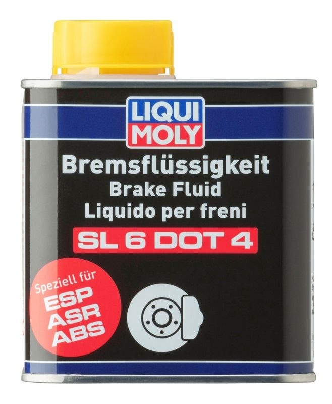 LIQUI MOLY Brake Fluid Bremsflüssigkeit SL6 DOT 4 Capacity: 0,5l 3086  VW,AUDI,MERCEDES-BENZ,Golf V Schrägheck (1K1),POLO (9N_)