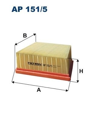 Filtron Luftfilter Ap 1515 Mazda Ap151/5 Storlek 2