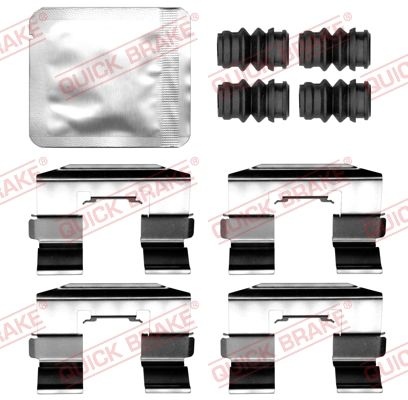 QUICK BRAKE Accessory Kit, disc brake pads 109-0115 FORD,HYUNDAI,Fiesta Mk6 Schrägheck (JA8, JR8),Fiesta Mk6 Limousine,Fiesta Mk6 Kastenwagen