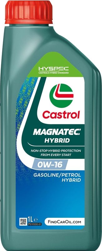 CASTROL Engine oil Castrol Magnatec Hybrid 0W-16 Capacity: 1l 15F6F9