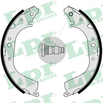 Lpr Bromsbacksats 05280 Volkswagen 05280 Storlek 2