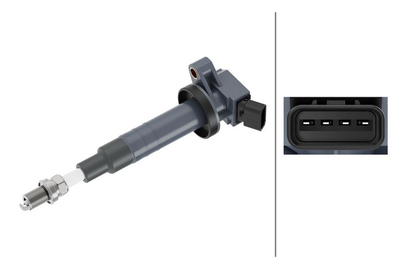 HELLA Ignition coil PEUGEOT,TOYOTA,CITROËN 5DA 358 000-421 597088,5970C0,5970C1 Coil pack,Ignition coil pack,Engine coil,Engine coil pack 2503846
