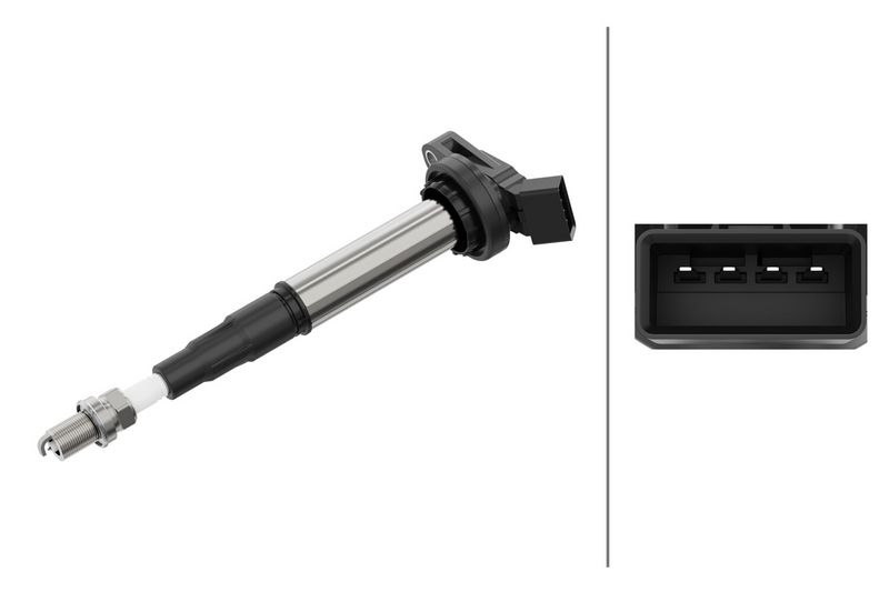 HELLA Ignition coil 5DA 358 000-461 Coil pack,Ignition coil pack TOYOTA,LEXUS,Yaris Schrägheck (_P9_),AURIS (NRE15_, ZZE15_, ADE15_, ZRE15_, NDE15_)