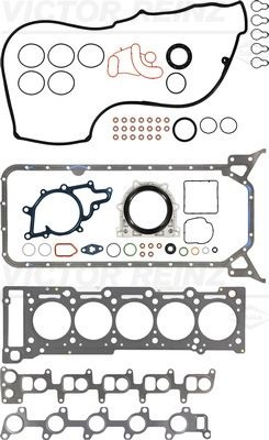 REINZ Full Gasket Set, engine with crankshaft seal 01-35160-01  MERCEDES-BENZ,JEEP,E-Klasse Limousine (W211),C-Klasse Limousine (W203)