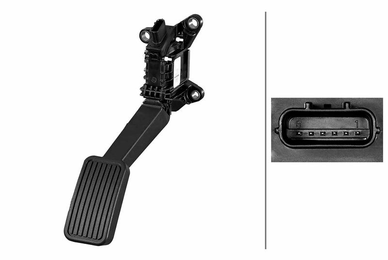 Sensor gaspedallage