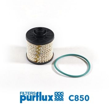 PURFLUX Fuel Filter Filter Insert C850 FORD,FORD USA,Fiesta Mk6 Schrägheck (JA8, JR8),FOCUS III Turnier,Kuga Mk2 (DM2),FOCUS III,Mondeo V Kombi (CF)