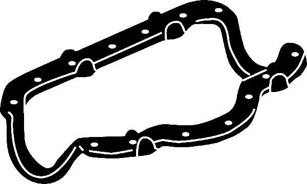 CORTECO Sump Gasket 023573P Oil Pan Gasket,Oil Sump Gasket RENAULT,TWINGO I (C06_),SUPER 5 (B/C40_),CLIO I (B/C57_, 5/357_),TWINGO I Kasten (S06_)