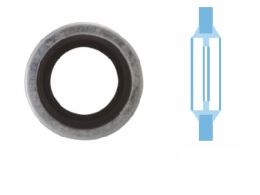 CORTECO Oil Drain Plug Gasket MERCEDES-BENZ,OPEL,RENAULT 006339S 016454,016488,97532964 9400164889,0000099489019,M883408,MW31256354,1102600Q0D,016454