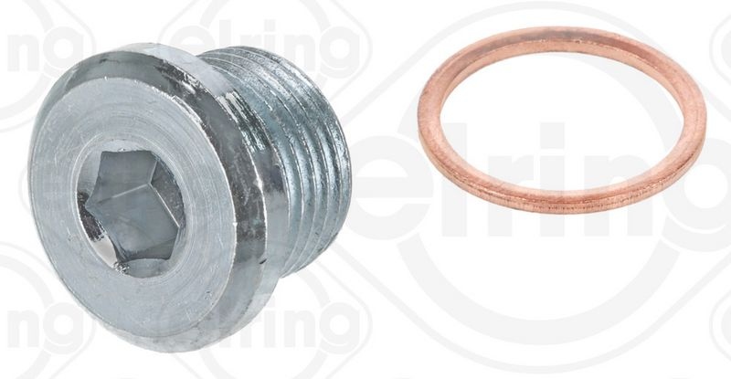ELRING Drain Plug M18x1,5x12 877.870 Oil Drain Plug,Oil Drain Plug, oil pan BMW,WIESMANN,ALPINA,5 Touring (F11),5 Limousine (E60),5 Touring (E61)