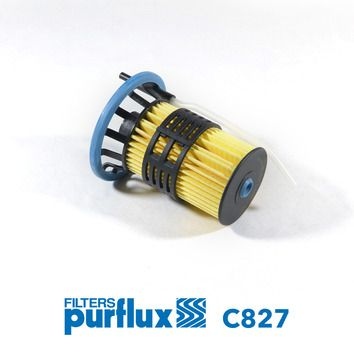 PURFLUX Fuel Filter OPEL,FIAT,PEUGEOT C827 1643625480,52029770,52034568 77366216,77366607,77367892,77366216,77366607,1616322380,1371051080,1395648080