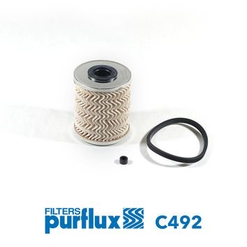 PURFLUX Fuel Filter OPEL,RENAULT,NISSAN C492 ACD8080E,4412626,4412636  4412830,4413089,4416191,4416250,4421864,4423888,4430059,4434677,91169396,FG2056