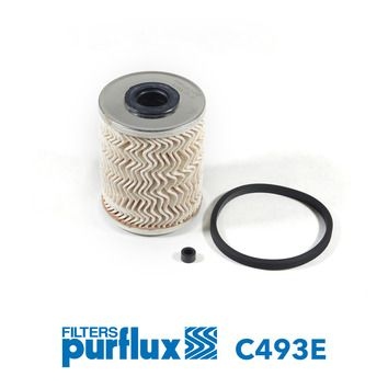 PURFLUX Fuel Filter OPEL,RENAULT,PEUGEOT C493E ACD8036E,190653,E148007  4501003,4502627,9161303,93185381,GGF022,1640000Q0G,190652,190653,E148007