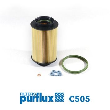 PURFLUX Fuel Filter VW,AUDI,SKODA C505 ACD8070E,1K0127400B,1K0127400C 1K0127400E,1K0127400J,1K0127400K,1K0127434A,GGF052,FG2030,1K0127400B,1K0127400C
