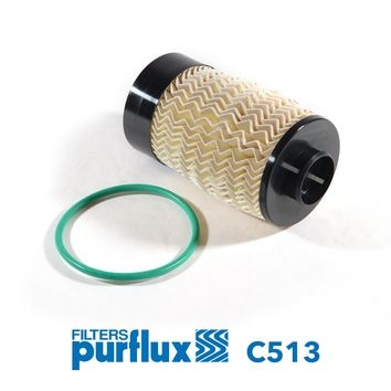 PURFLUX Fuel Filter Filter Insert C513 JEEP,IVECO,DAEWOO,PATRIOT (MK74),Daily VI Kastenwagen,DAILY IV Kasten/Kombi,Daily IV Pritsche / Fahrgestell